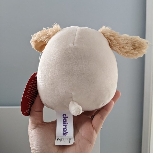 5" Squishmallow Claire's Exclusive Puppy Harrison Valentine's Day - Picture 2 of 3